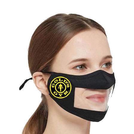 see thru cotton face mask